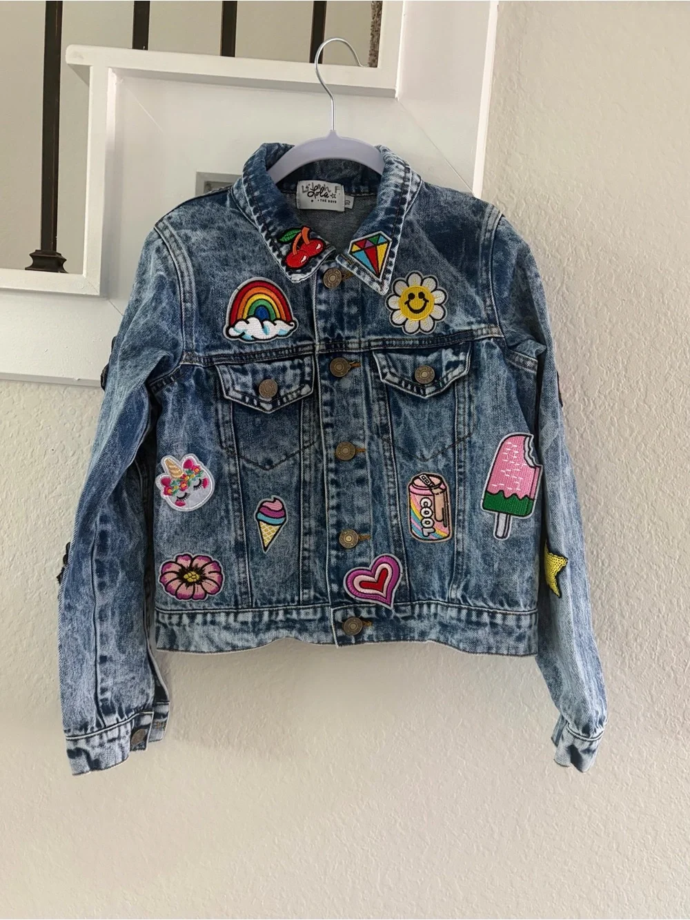 Lola + The Boys Girl’s Denim Jacket, Size 10